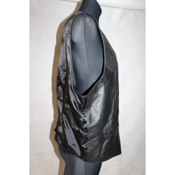 KAMIZELKA SKÓRA rozm. L